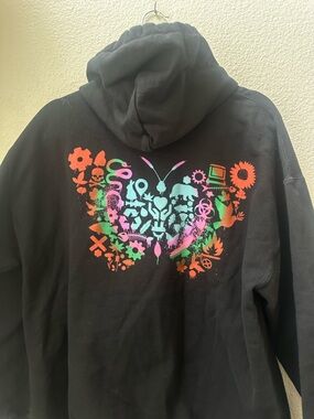 U2•UV Black Pullover Hoodie concert Live at Sphere Las Vegas unisex L
